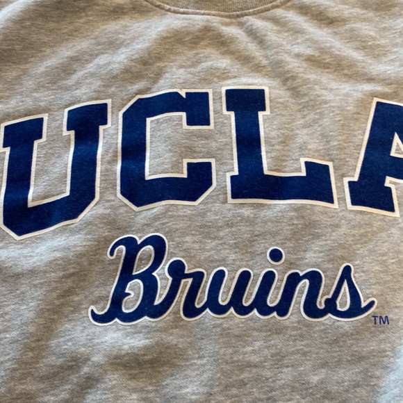 Oversized UCLA crew-neck sweatshirt in cotton-blend with dropped shoulders - Picture 2 of 5